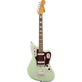 Guitarra Jaguar Classic Vibes  Series 70's Escala em Laurel Squier By Fender - Verde (Surf Green) (557)