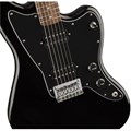 Guitarra Jazz Master Affinity Series HH Escala em Laurel Squier By Fender - Preto (Black) (506)