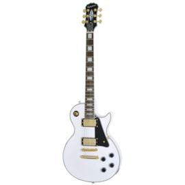 Guitarra Les Paul Custom Pro Epiphone - Branco (Alpine White) (AW) Guitarra Les Paul Custom Pro Epiphone - Branco (Alpine White) (AW)