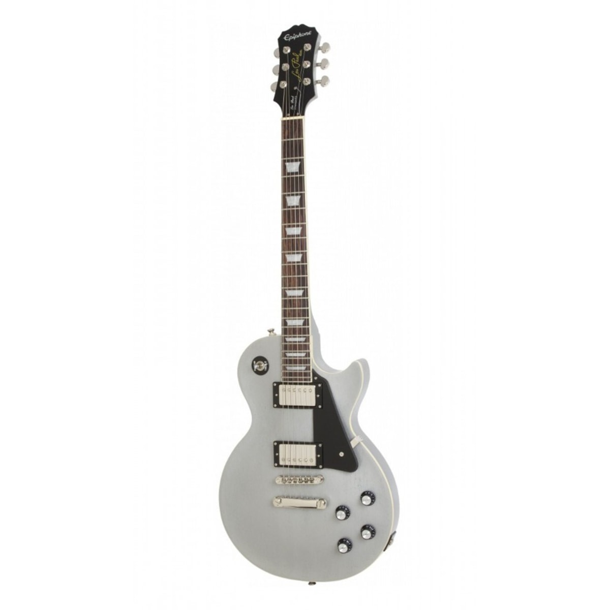 epiphone les paul standard tv silver