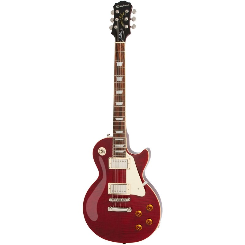 Guitarra Les Paul Standard Plus Top Pro Epiphone - Vinho (Wine Red) (WR)