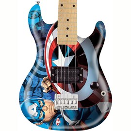 Guitarra Marvel Capitão América GMC-K2