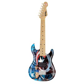 Guitarra Marvel Capitão América GMC-K2