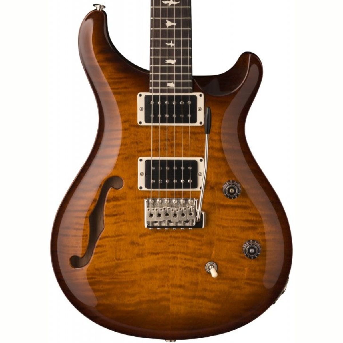 ギター PRS CE24 Amber 2006 Guitarra PRS CE 24 Semi-Acústica com