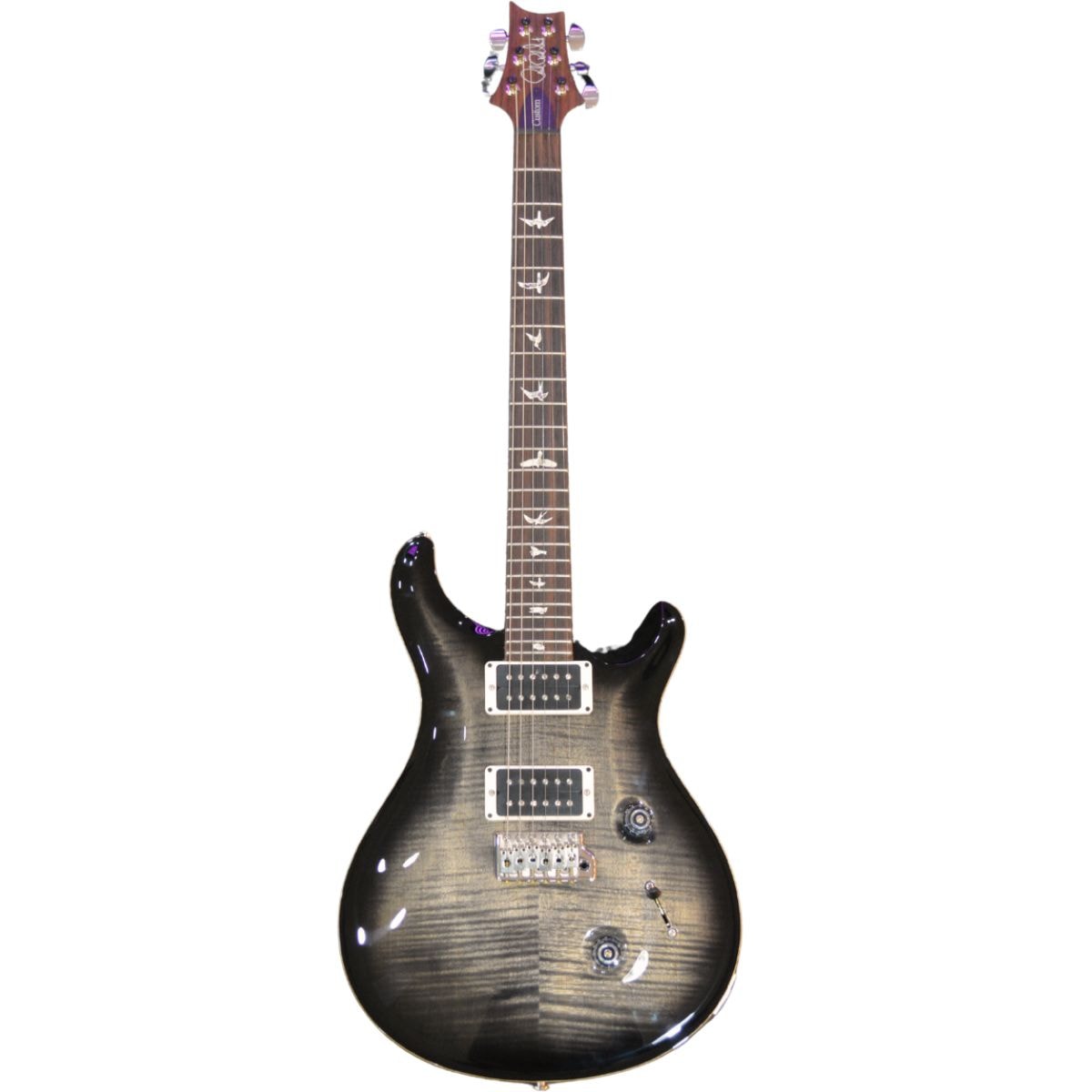 Guitarra PRS Custom 24 com Case Deluxe - Charcoal Burst