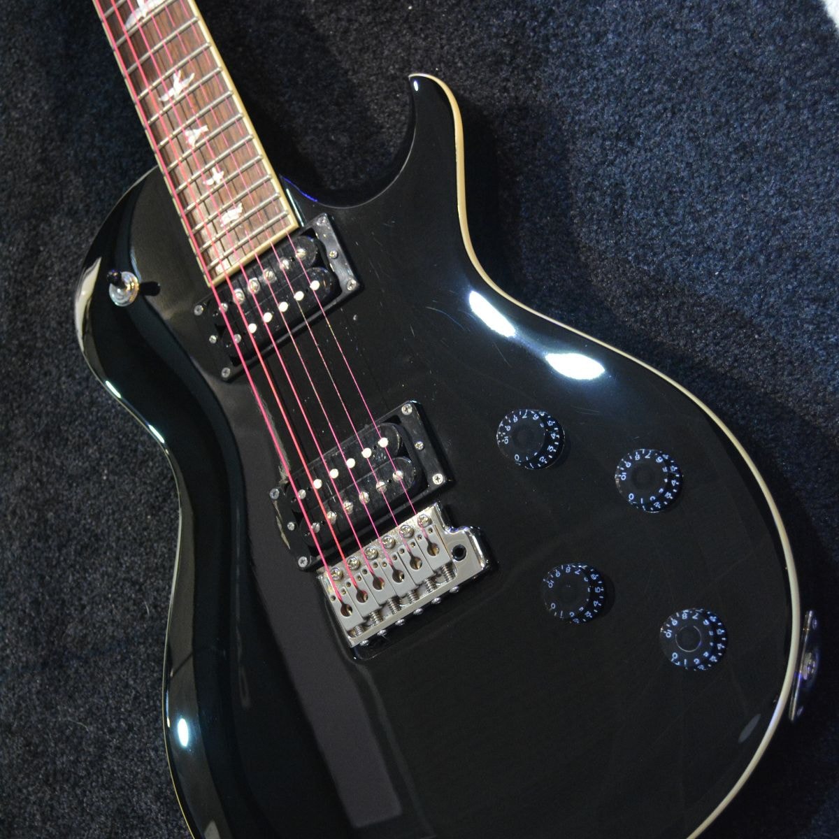 ギター PRS Mark Tremonti Signature Guitarra PRS SE Standard Mark Tremonti Signature 2018 - Preta