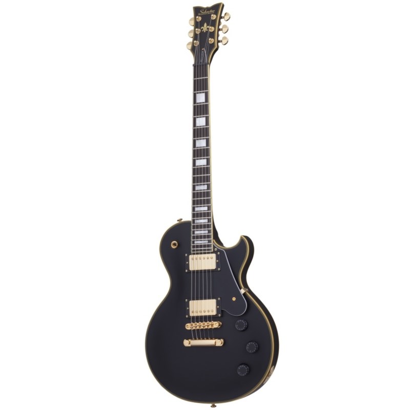 Guitarra Solo II Custom Schecter - Preto (Aged Black Satin) (ABS)