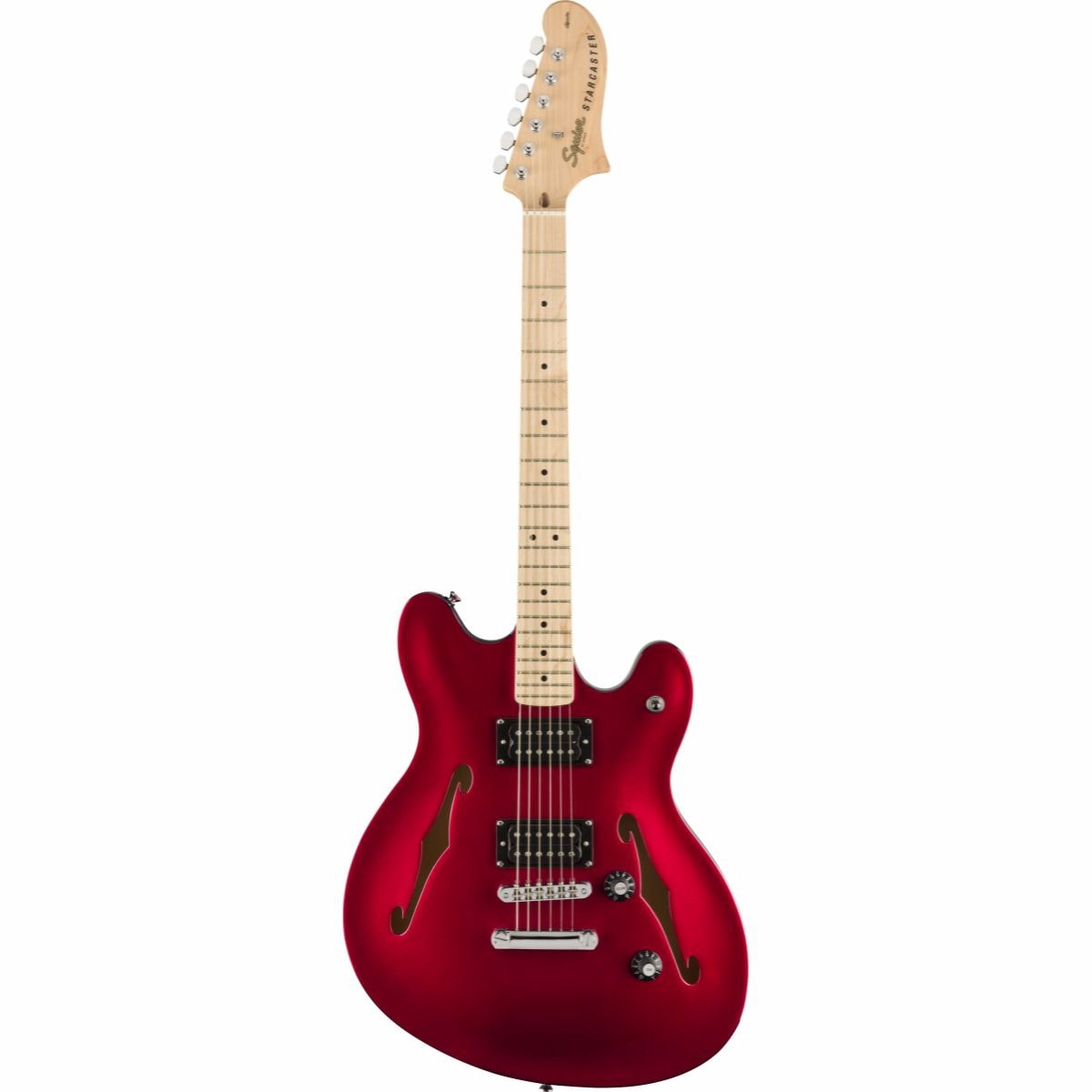 Guitarra Squier Affinity Series Starcaster Semi Acústica - Candy