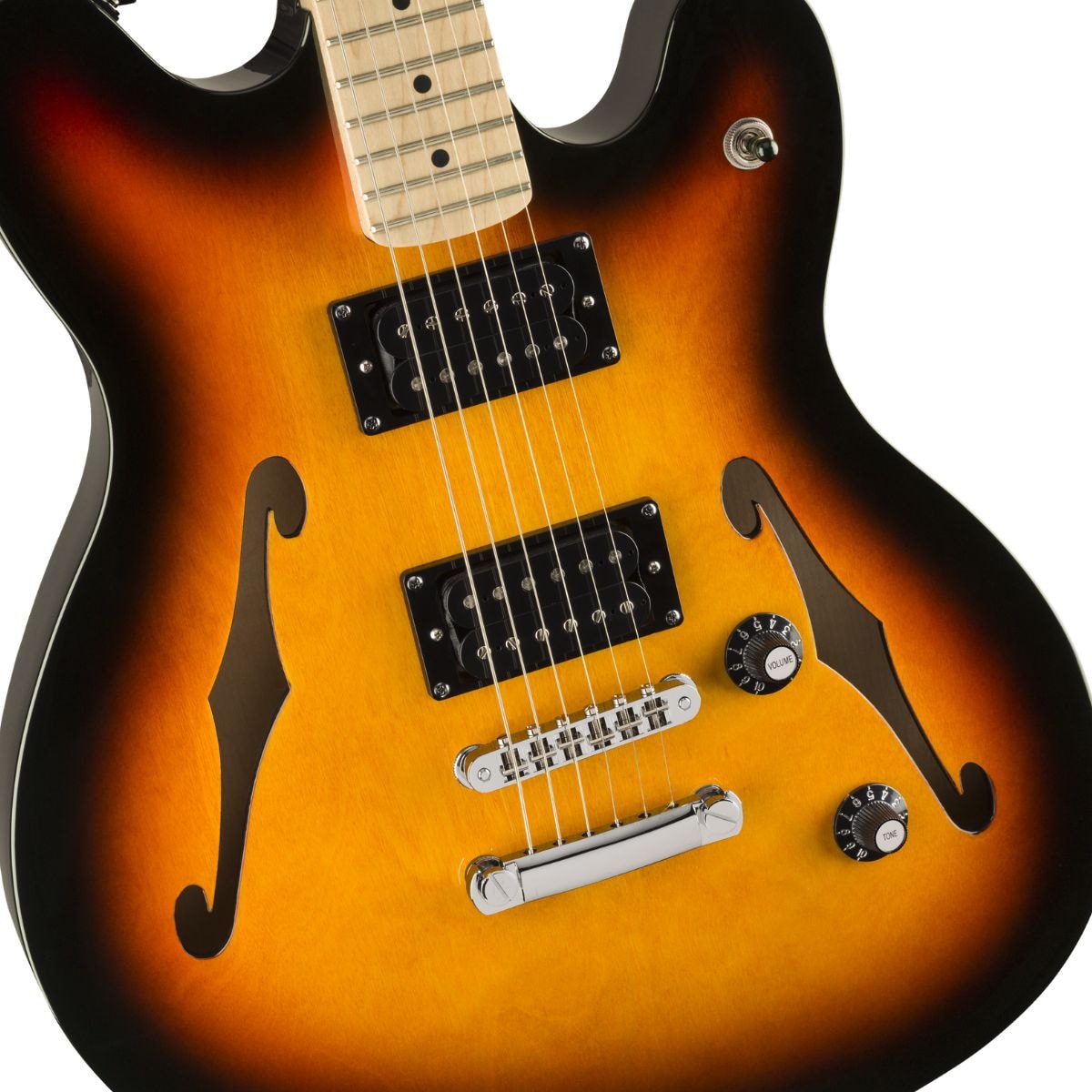 Guitarra Squier Affinity Starcaster Semi Acústica - 3-Color Sunburst
