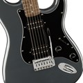 Guitarra Squier Affinity Stratocaster HH - Charcoal Frost Metallic