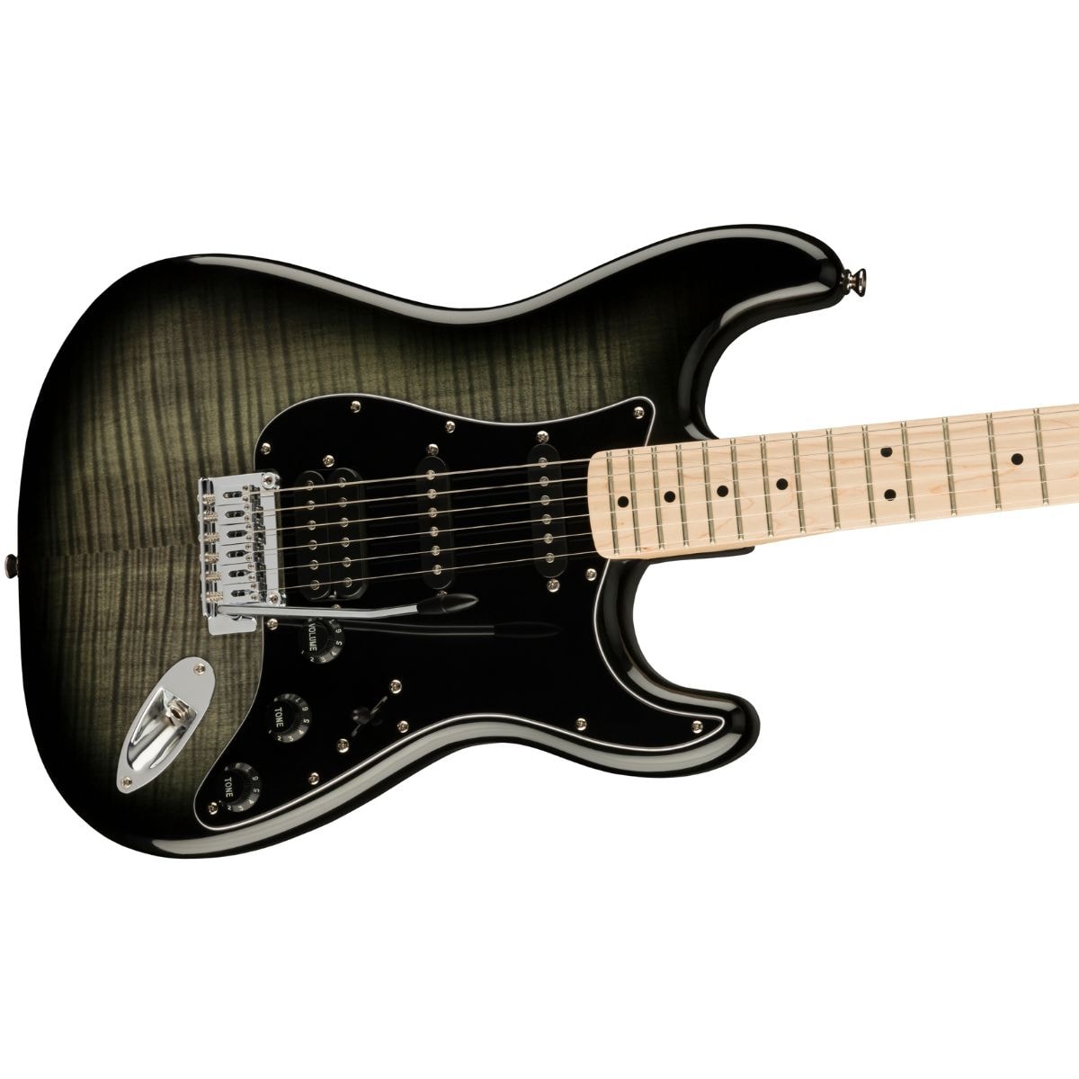 Guitarra Squier Stratocaster Affinity FMT HSS - Black Burst