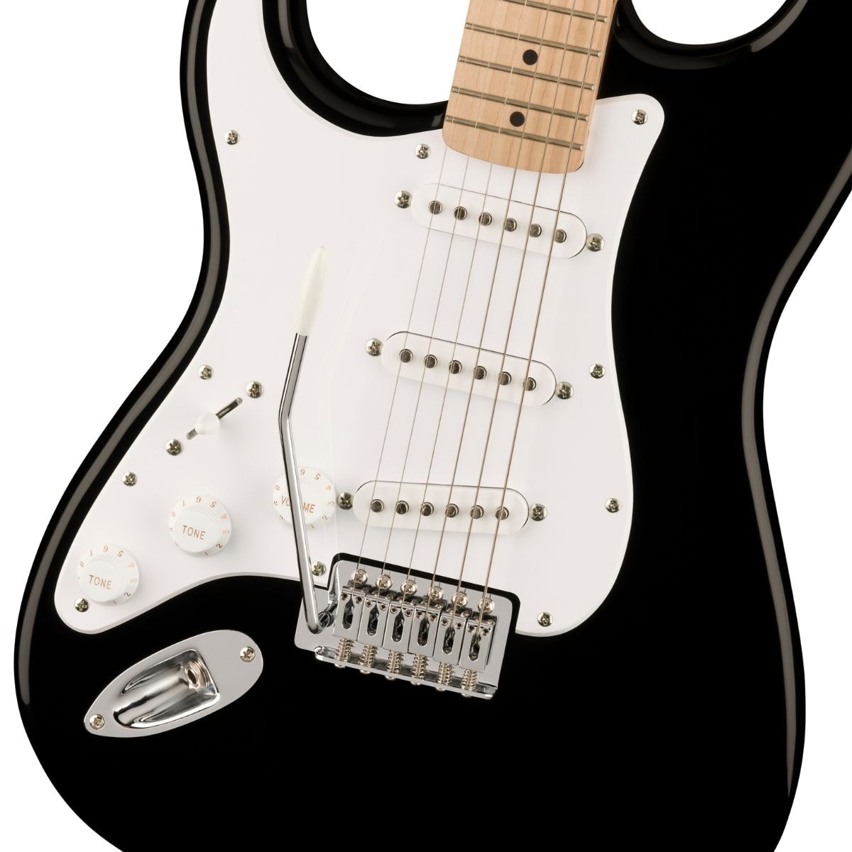 Guitarra Squier Stratocaster Sonic Canhoto - Preto