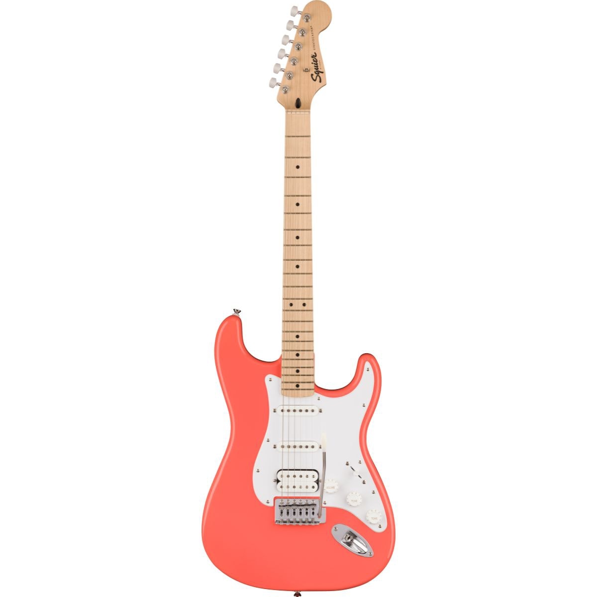 Squier Stratocaster コーラルピンク Guitarra Squier Stratocaster Sonic HSS - Tahitian Coral