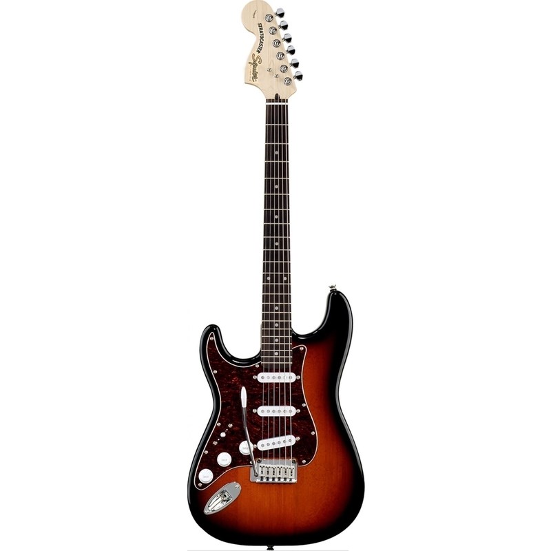 Guitarra Standard Stratocaster Canhota Squier By Fender - Sunburst (Antique Burst) (537)