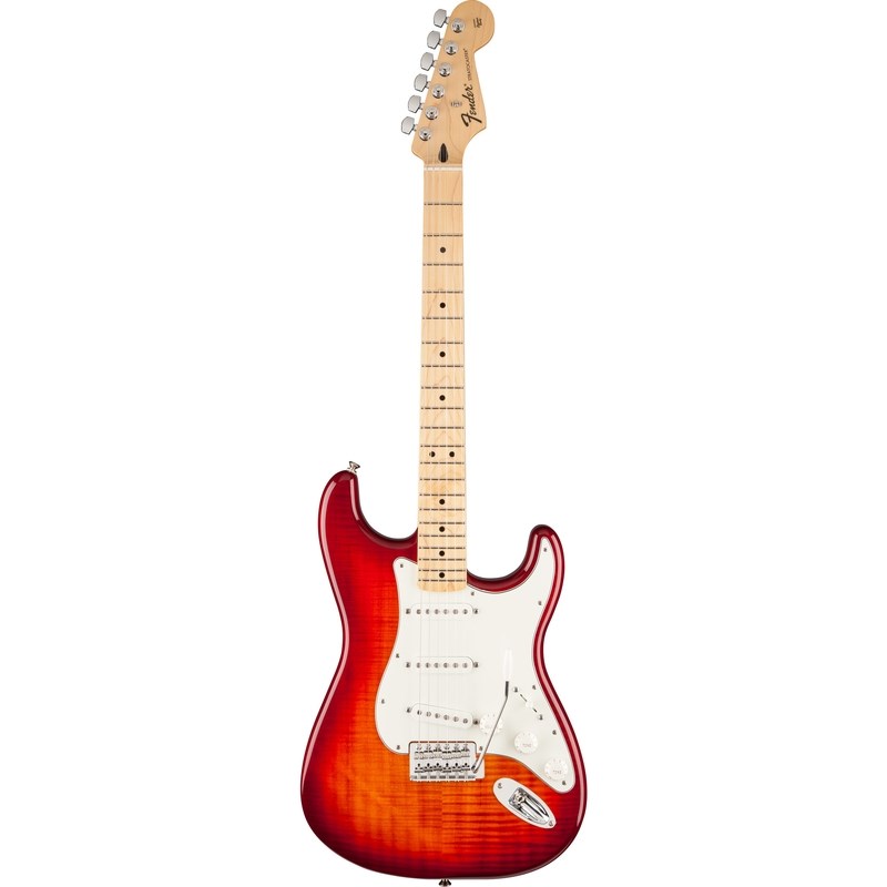 Guitarra Standard Stratocaster® Top Plus Mn Fender - Sunburst (Aged Cherry Burst) (31)