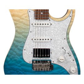 Guitarra Stella HSS DW TBLF DF/PW Tagima - Transparent Blue Fade (TBLF) (TBL)