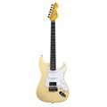 Guitarra Strat Power HSS Premium com Tarraxas com Trava PHX - Branco (Creme) (CR)