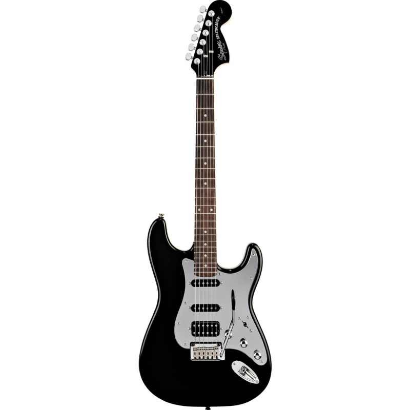 Guitarra Stratocaster Black and Chrome HSS Squier By Fender