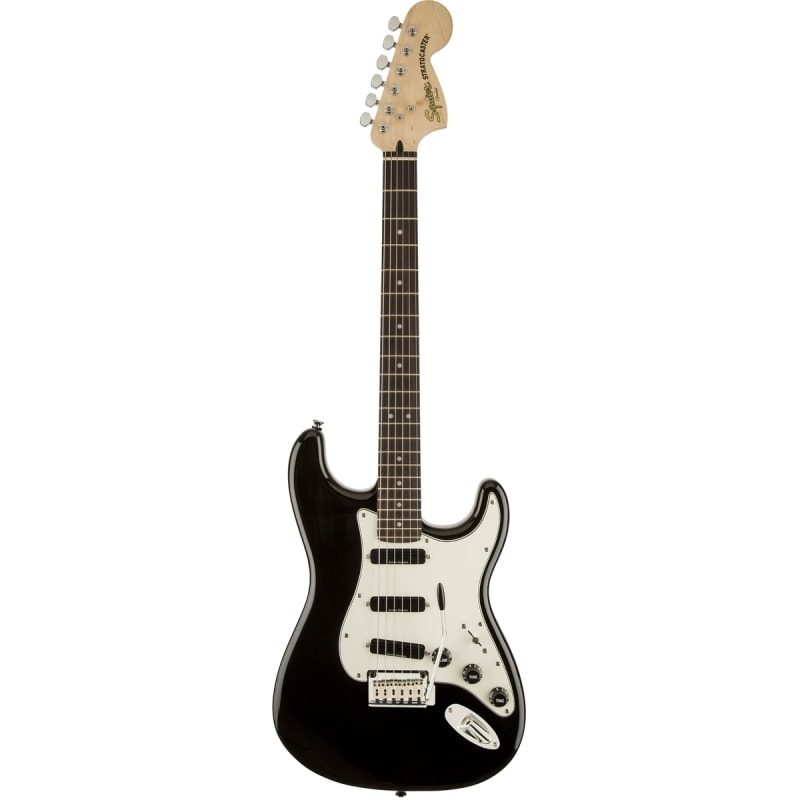 Squier by Fenderストラトキャスター DX HOT RAILS Guitarra Stratocaster Deluxe Hot Rails Black 0300510506