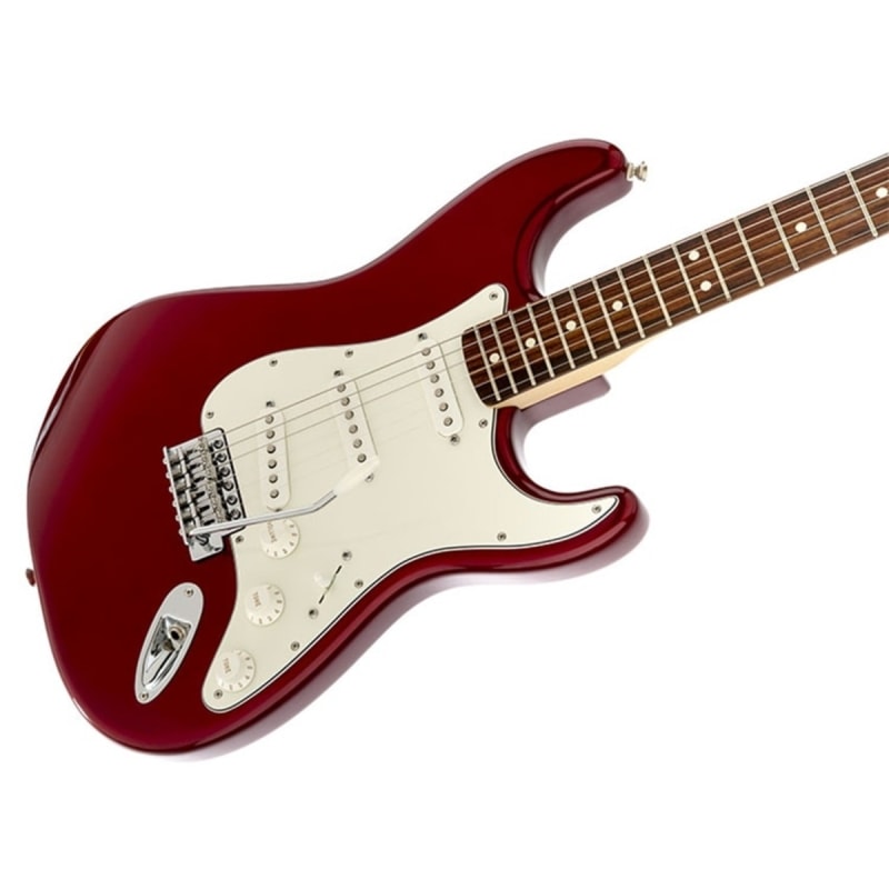 ギター fender usa stratocaster Guitarra Fender Standard Stratocaster 014 4602 Candy Apple Red
