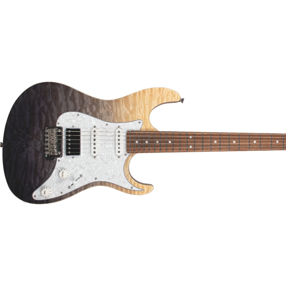 Guitarra Tagima Stella DW Classic Series - Transparent Black Fade