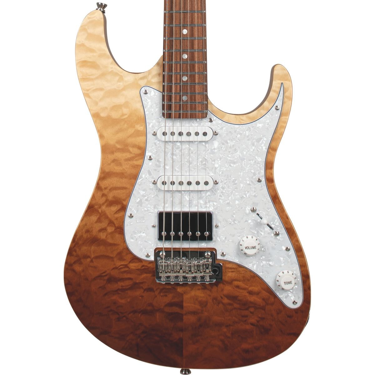 Guitarra Tagima Stella DW Classic Series - Transparent Brown Fade