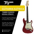 Guitarra Tagima Tg-500 Vermelho Candy Apple Escala Escura