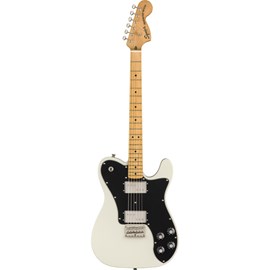 Guitarra Telecaster Deluxe Classic VIbes Series 70's Escala em Maple Squier By Fender - Branco (Olympic White) (05)