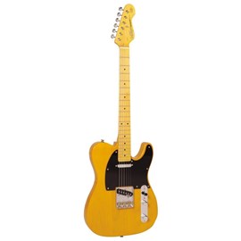 Guitarra V52 com Captadore Wilkinson Acabamento Relic Butterscotch MR Vintage - Amarelo (Butterscoth Blonde) (BSC)