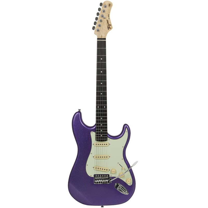 Guitarra Woodstock Series Tg-500 de Escala Escura Escudo Mint Green