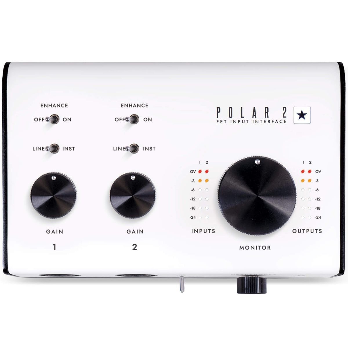 Interface de Áudio Blackstar POLAR 2 para Estúdio e Gravação