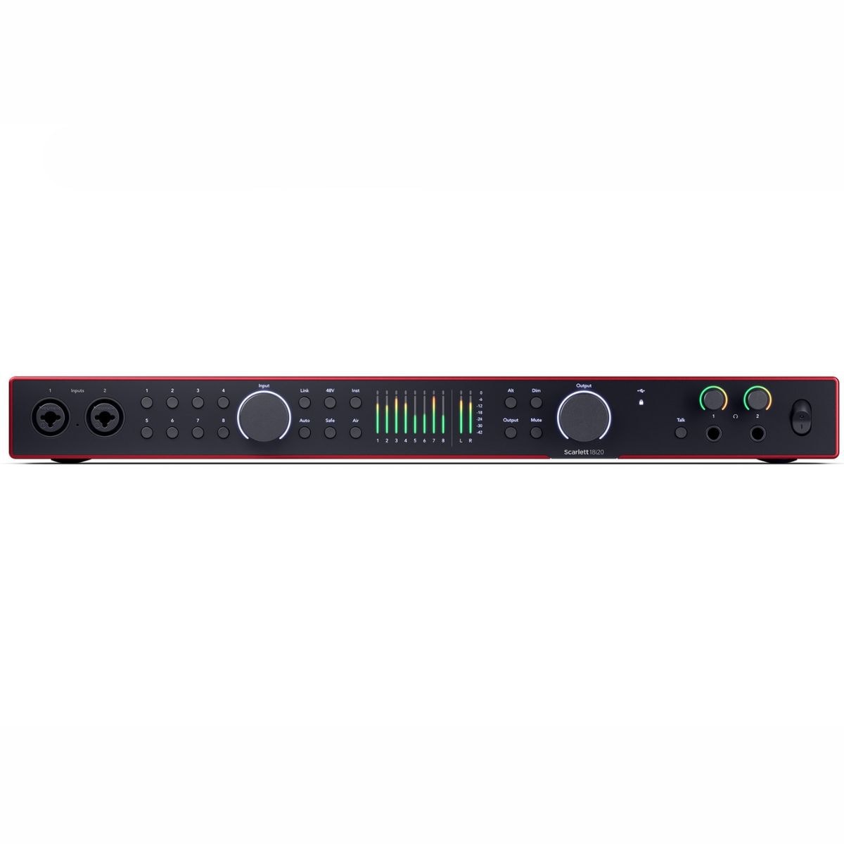 Interface de Áudio Focusrite Scarlett 2I2 4ª Geração
