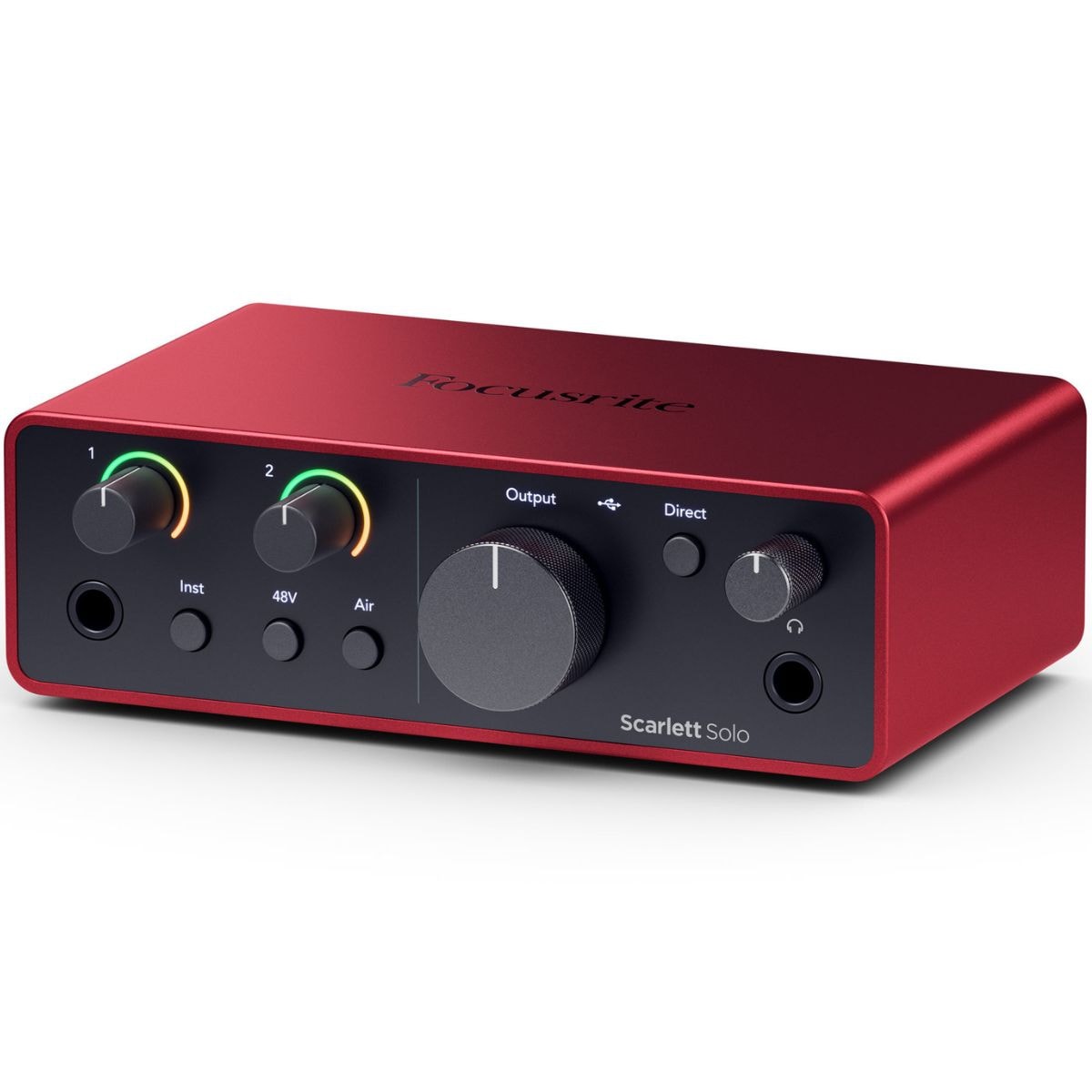Interface de Áudio Focusrite Scarlett Solo 4ª Geração