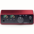 Interface de Áudio Focusrite Scarlett Solo 4ª Geração