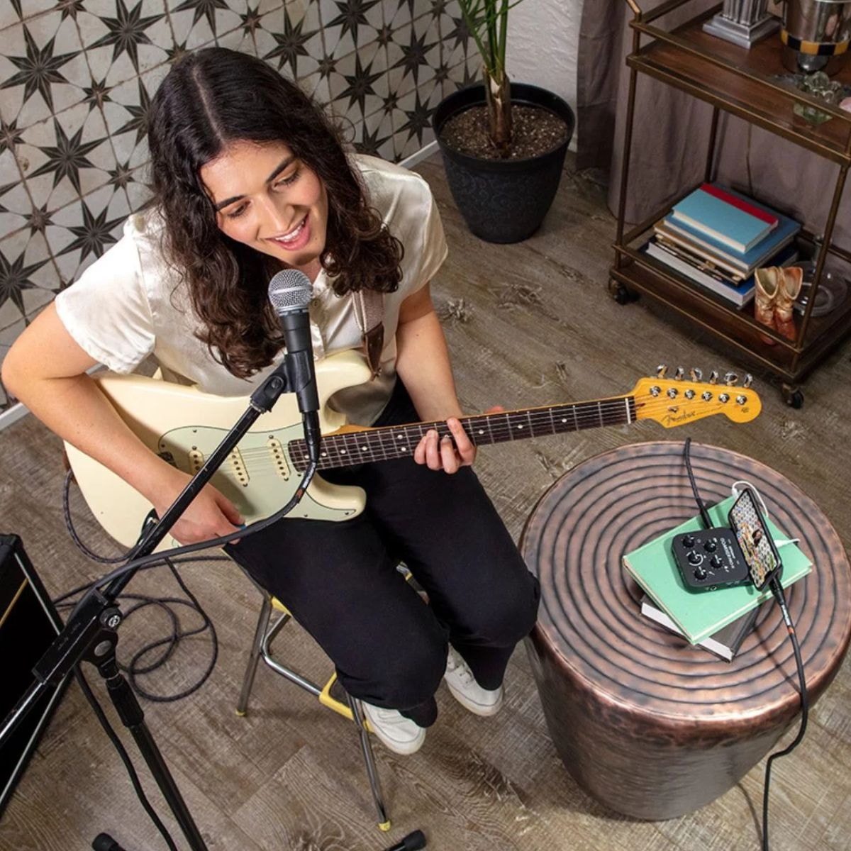 Interface de Audio Roland Go Mixer Pro-X para Smartphones