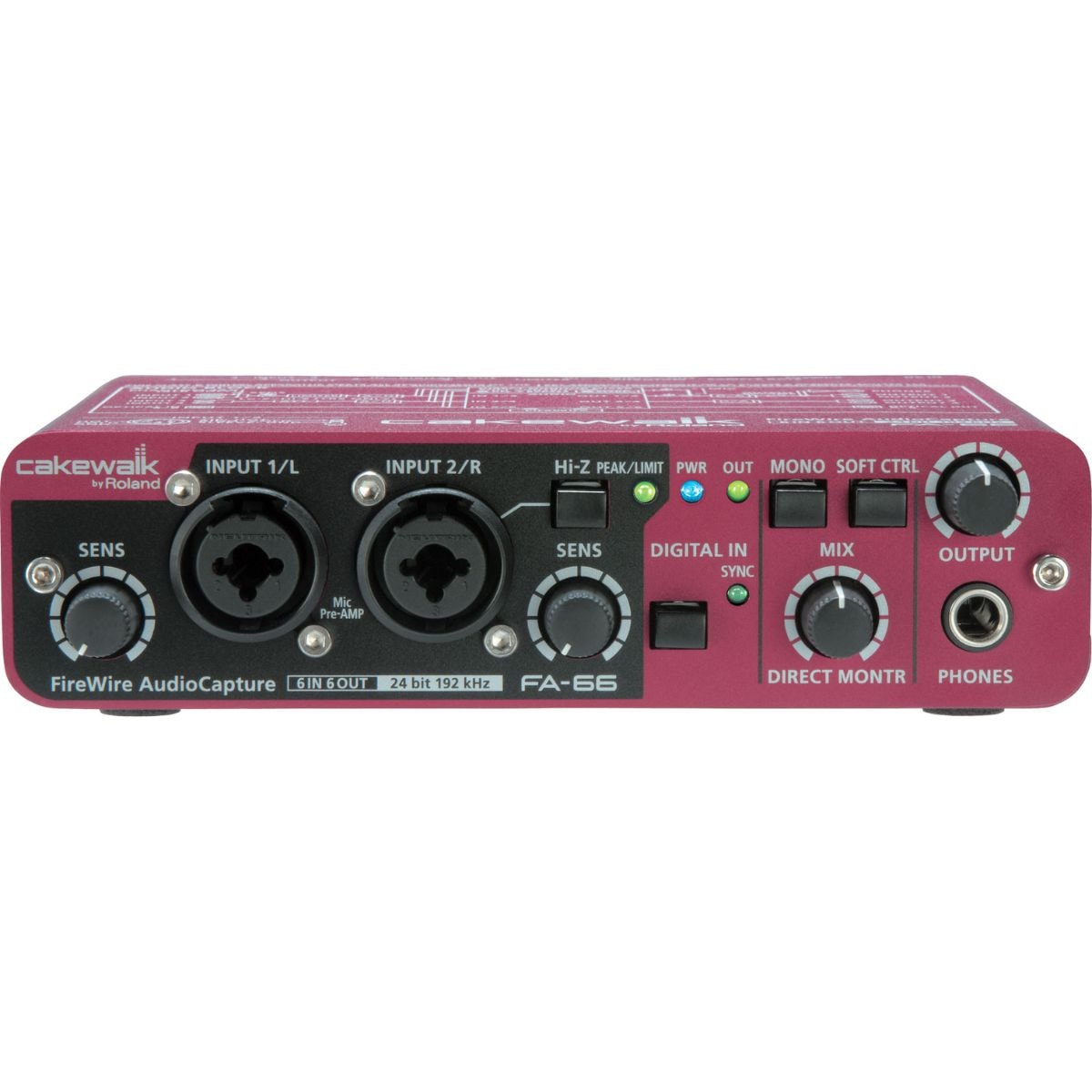Interface Roland UA-1010 Octa Capture USB 2.0 10 x 10 24-bit-192kHz