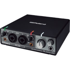 Interface para Gravação de Áudio Rubix 22 Roland Interface para Gravação de Áudio Rubix 22 Roland