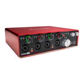 Interface Scarlett 18i8 2ª Geracao Focusrite Interface Scarlett 18i8 2ª Geracao Focusrite