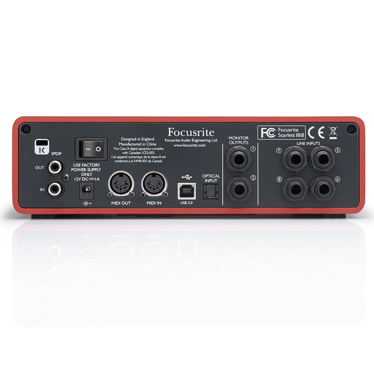 Interface Scarlett 18i8