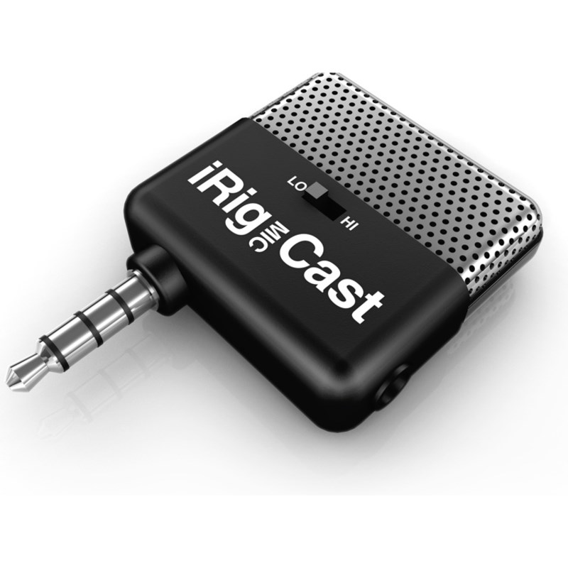 Irig Mic Cast - Microfone para Gravaçao Podcast IK Multimedia