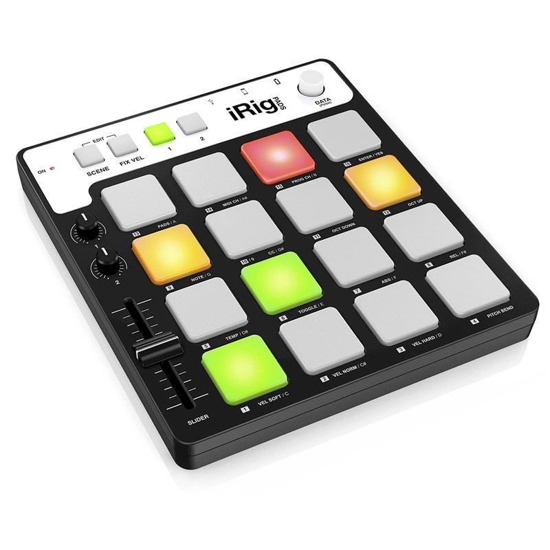Irig Pads - Controlador Midi Usb para Grooves IK Multimedia