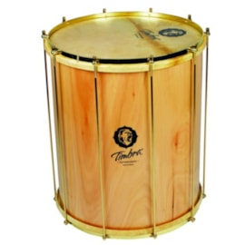 Iz-8239 Surdo 18" X 55cm Madeira C/ Aro Dourado (Empachado) Timbra Iz-8239 Surdo 18" X 55cm Madeira C/ Aro Dourado (Empachado) Timbra