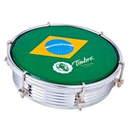 Iz-8670 Tamborim 06 Pol Aluminio Color C/aro Cromado 6 Af Timbra Iz-8670 Tamborim 06 Pol Aluminio Color C/aro Cromado 6 Af Timbra