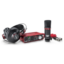 Kit de Interface Scarlett 2i2 Studio 2nd 2ª Geracao Focusrite Kit de Interface Scarlett 2i2 Studio 2nd 2ª Geracao Focusrite