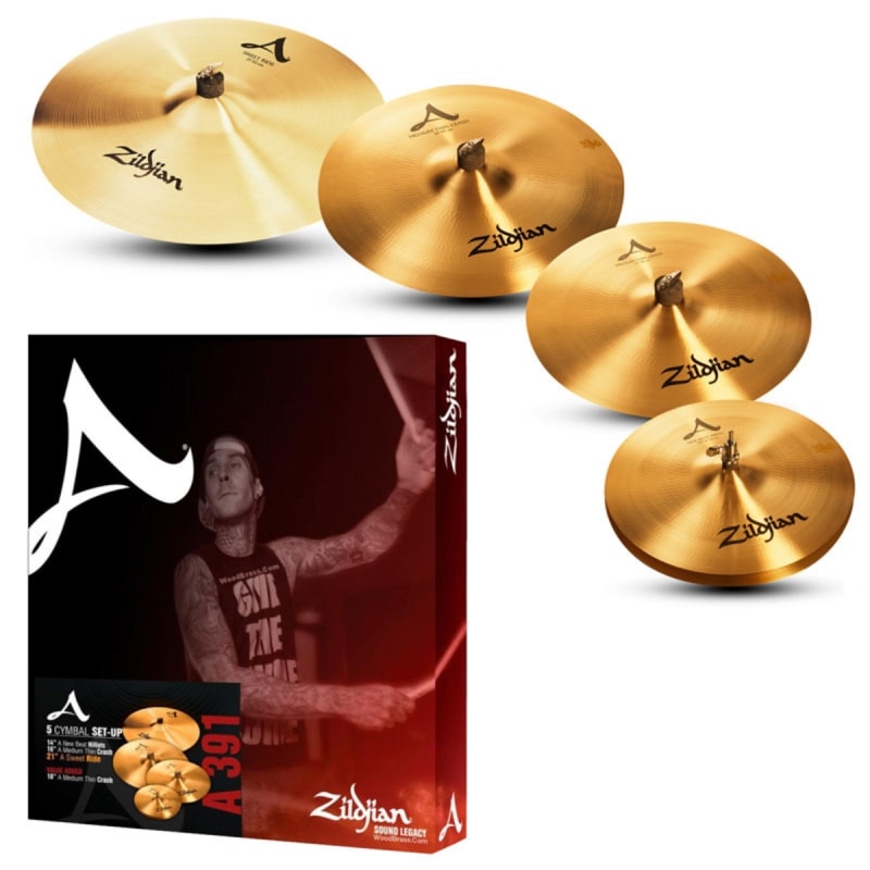 Kit de Pratos Zildjian a Séries A0391 14