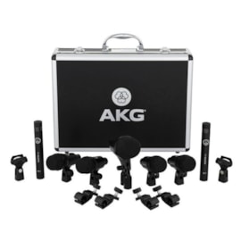 Kit Microfone para Bateria Drum Set Session I Akg Kit Microfone para Bateria Drum Set Session I Akg
