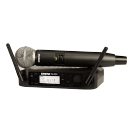 ME-27566 MICROFONE SEM FIO GLXD24BR/SM58-Z2 Shure ME-27566 MICROFONE SEM FIO GLXD24BR/SM58-Z2 Shure