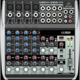 Mesa de Som Mixer Xenyx Q1202 USB 006071 Behringer Mesa de Som Mixer Xenyx Q1202 USB 006071 Behringer
