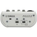 Mesa de Som Mixer Yamaha com 3 Canais e Interface USB para Gravação AG03