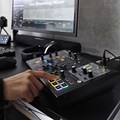 Mesa de Som Yamaha Mixer AG08 com Interface USB - Preta